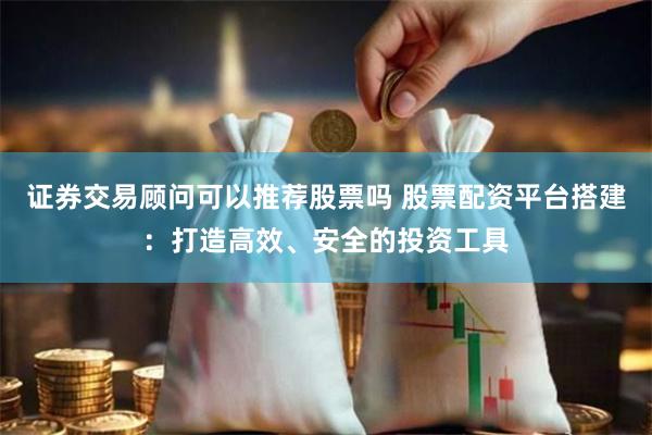 证券交易顾问可以推荐股票吗 股票配资平台搭建：打造高效、安全的投资工具